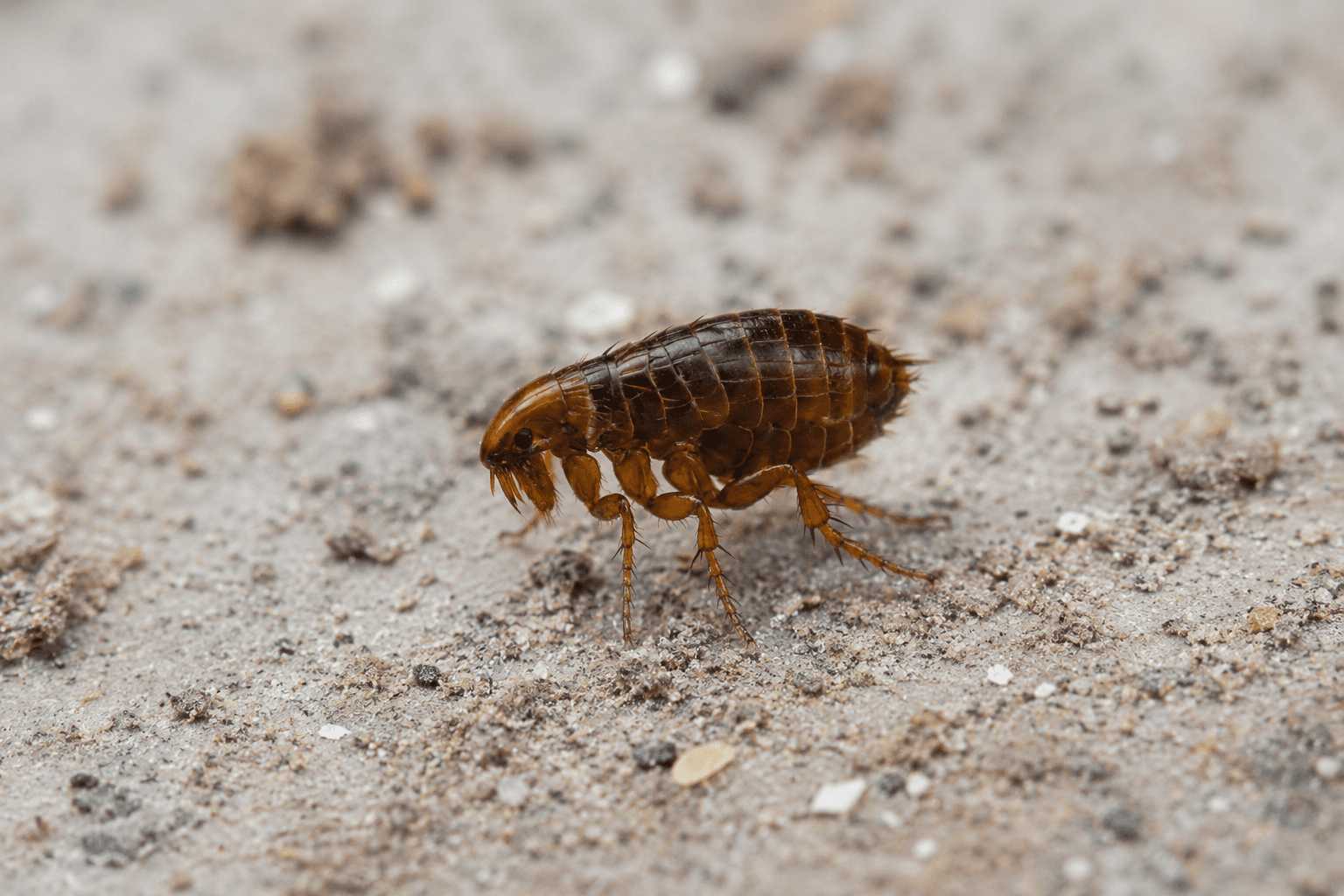 Puce, nuisible sur animal